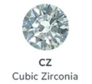 Titanium Princess Cut Gems