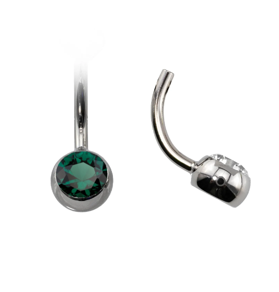 Canasteel Navel Barbell and Basic Top