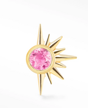 Demi Star 14k Gold Threadless End with Gemstone