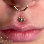 Eye with Gemstone