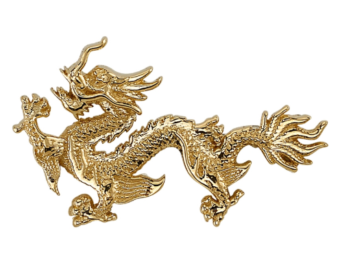 Fei Long 14k Gold Threadless End