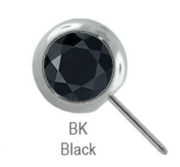 Gemstone Nipple Barbell