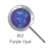 Gemstone Nipple Barbell