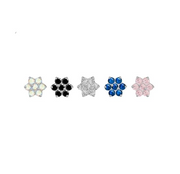 Threaded Flower Titanium Top