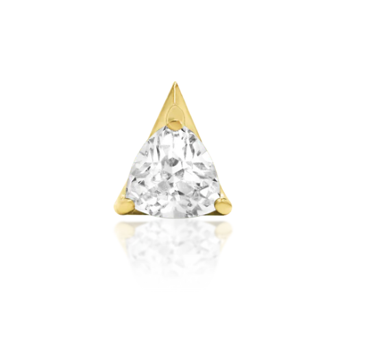 Griselda Gold Triangle CZ Top