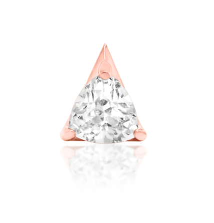 Griselda Gold Triangle CZ Top