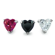 Heart-Shaped Gem End