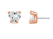 Heart Prong Gold Top