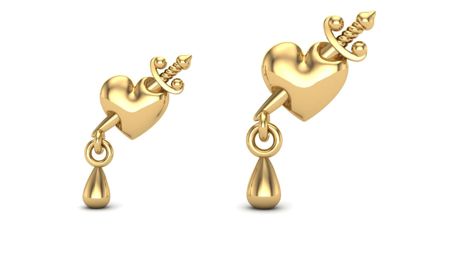 Daggered Heart Dangle