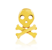 Gold Skull Crossbone Top