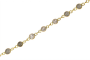 Labradorite Bezel Chain