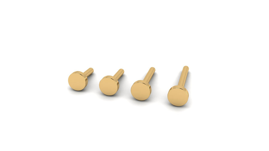 Threaded Classic Labret Post /backing/