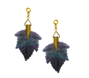 Maple Leaf Dangle Pair
