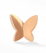 14k Gold Butterfly Threadless End