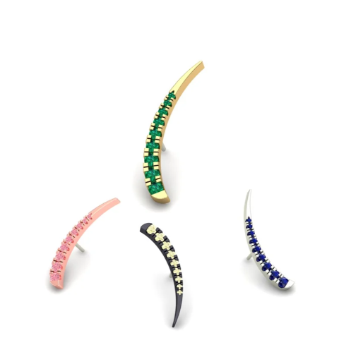 Nyra 14k Gold Threadless End