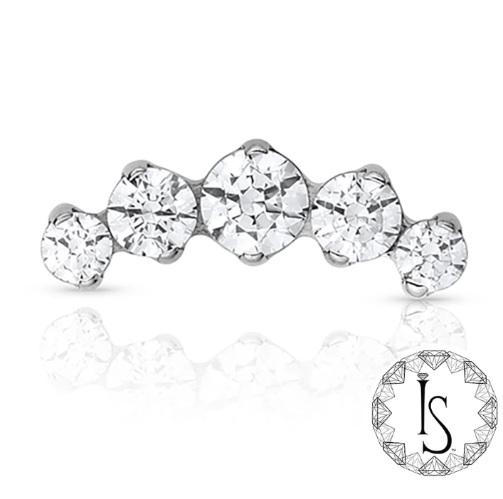Prium Faceted Gem End