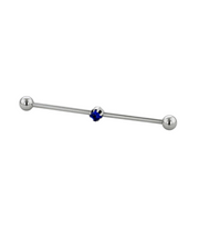Threaded Double Sided Princess Cut Gemstone Connector