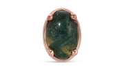 Oval Cabachon Prong