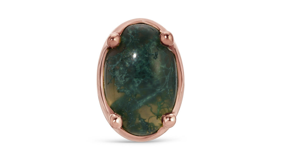 Oval Cabachon Prong