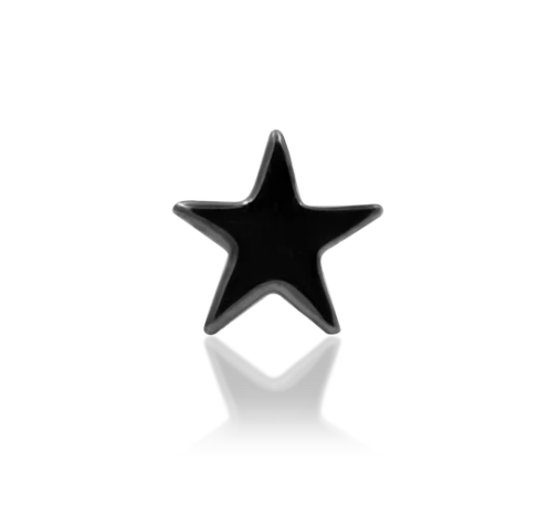 Scene Star Rhodium Threadless End