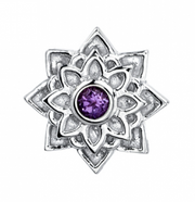 Sol 14k Gold with Gemstone Threadless End