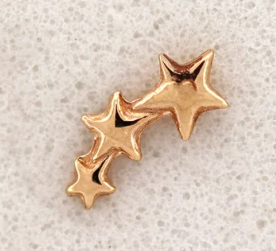 Starcrossed 14k Gold Threadless End