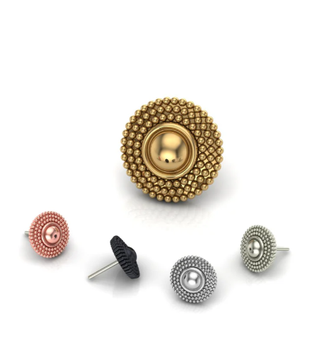 Sunset 14k Gold Threadless End