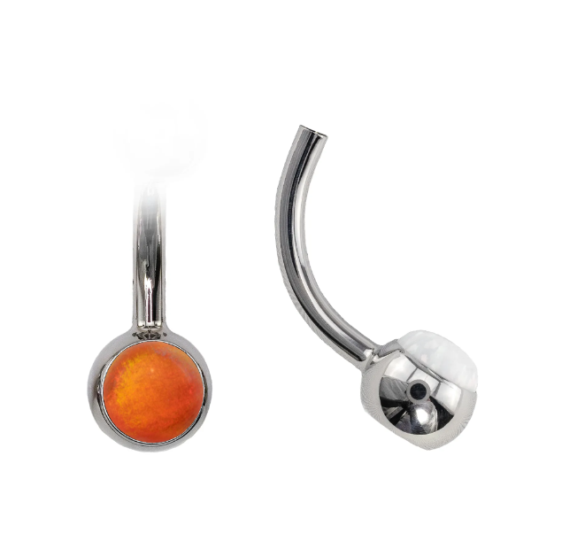 Canasteel Navel Barbell and Basic Top