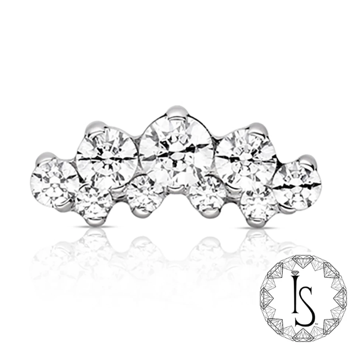Suprium Faceted Gem End