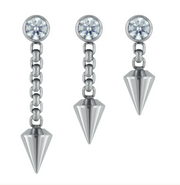 Titanium Spear Dangle