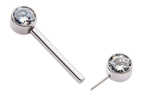 Pair of Nipple Tops (1 barbell)