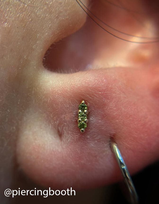 Triple Stone Prong