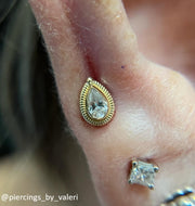 Twisted Pear Bezel