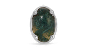 Oval Cabachon Prong