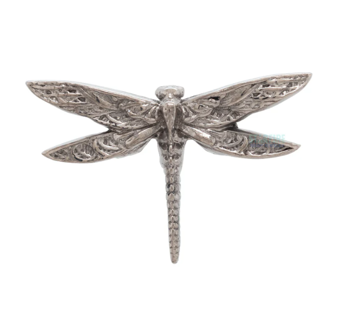 18k Gold Dragonfly Threadless Top